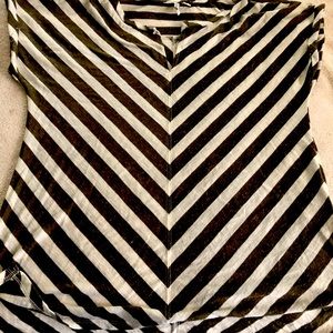 Women’s medium v neck sleeveless gray blouse